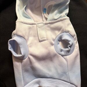 Stylish Blue Dog Hoodie